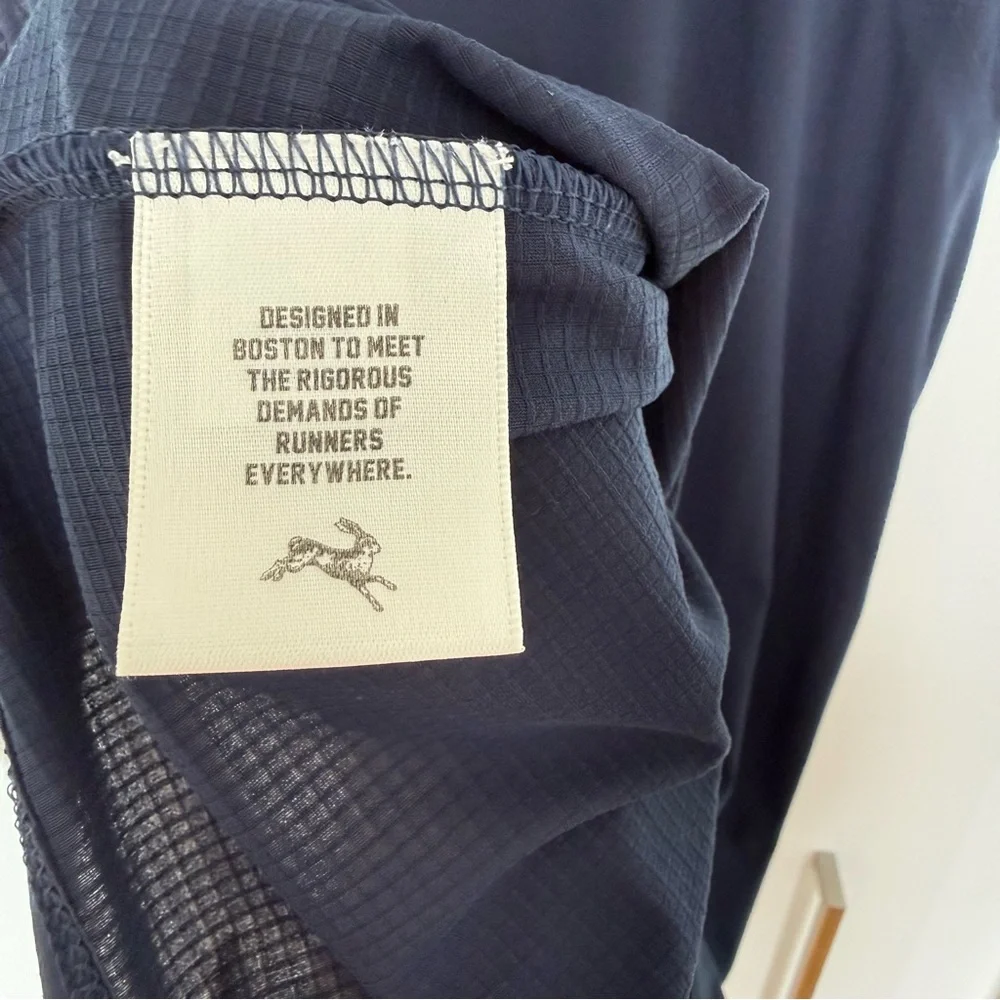 New - Tracksmith Strata Tank in Navy, Size S - Picture 5 of 7